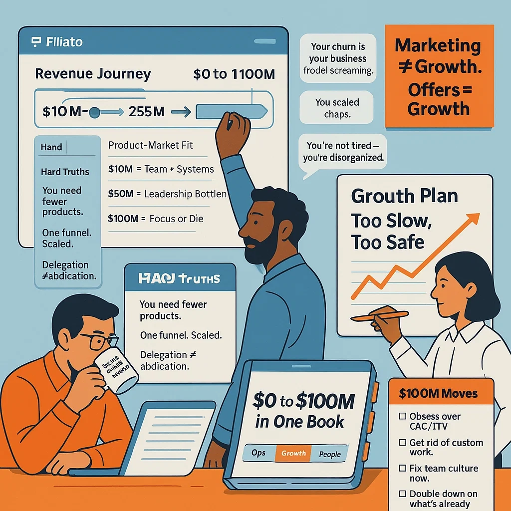 Featured image for From $0 to $100M in 1 book