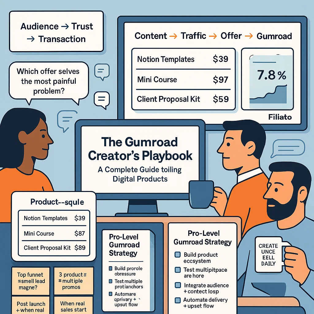 Featured image for The Gumroad Creator’s Playbook – A Complete Guide to Selling Digital Products