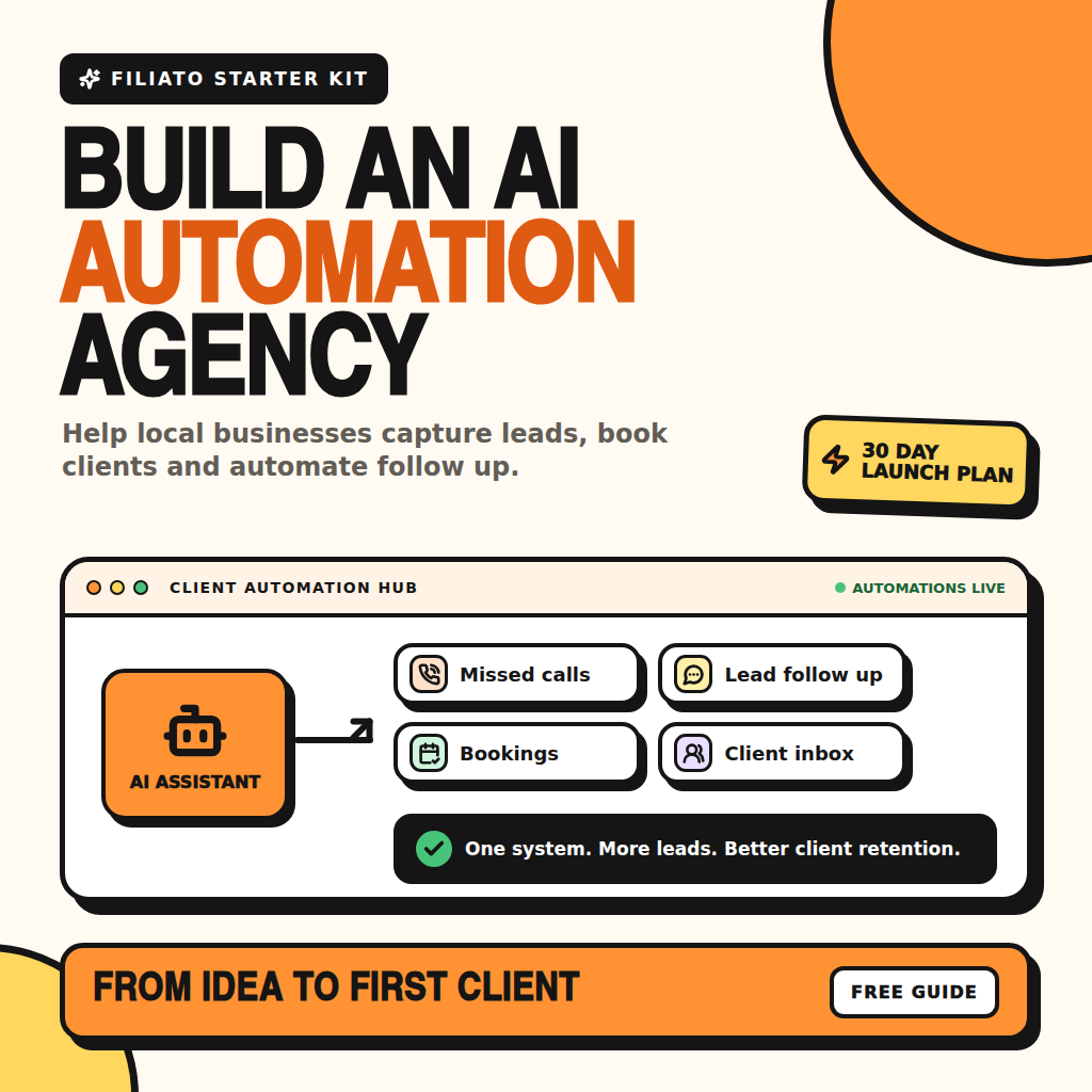 AI Business Automation Agency Starter Kit (2026) AI Automation